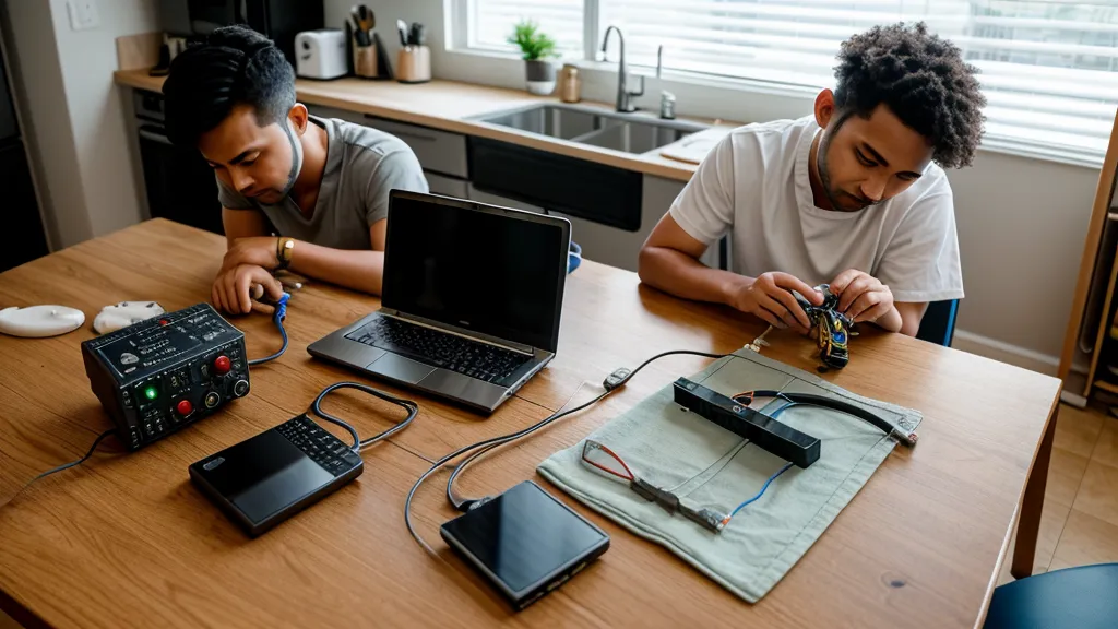Prueba con la cámara del celular para verificar la señal infrarroja del control remoto antes de la reparación electrónica